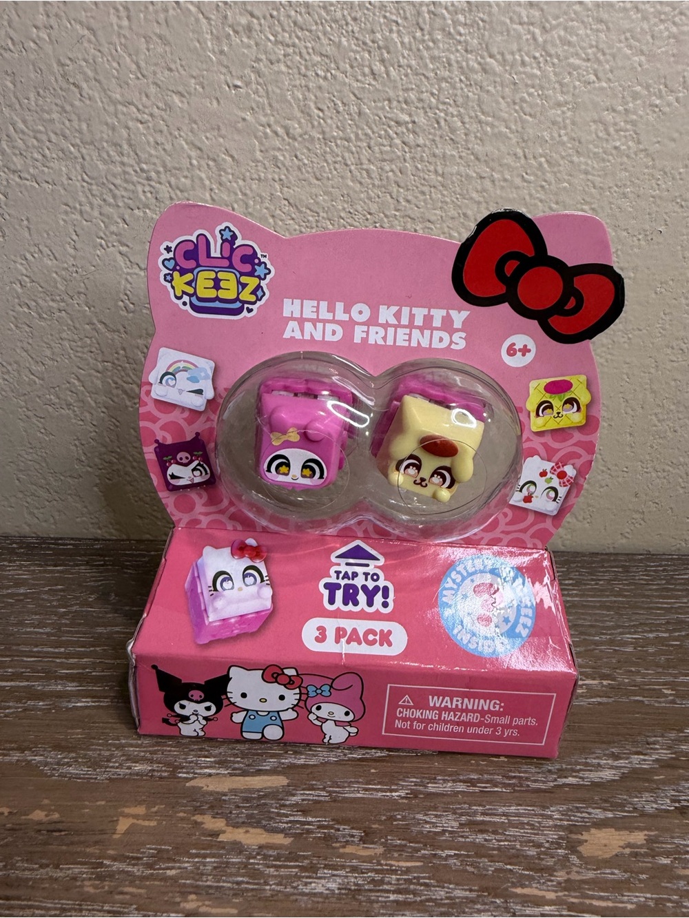 Clickeez Hello Kitty & Friends 3-Pack (1PC)